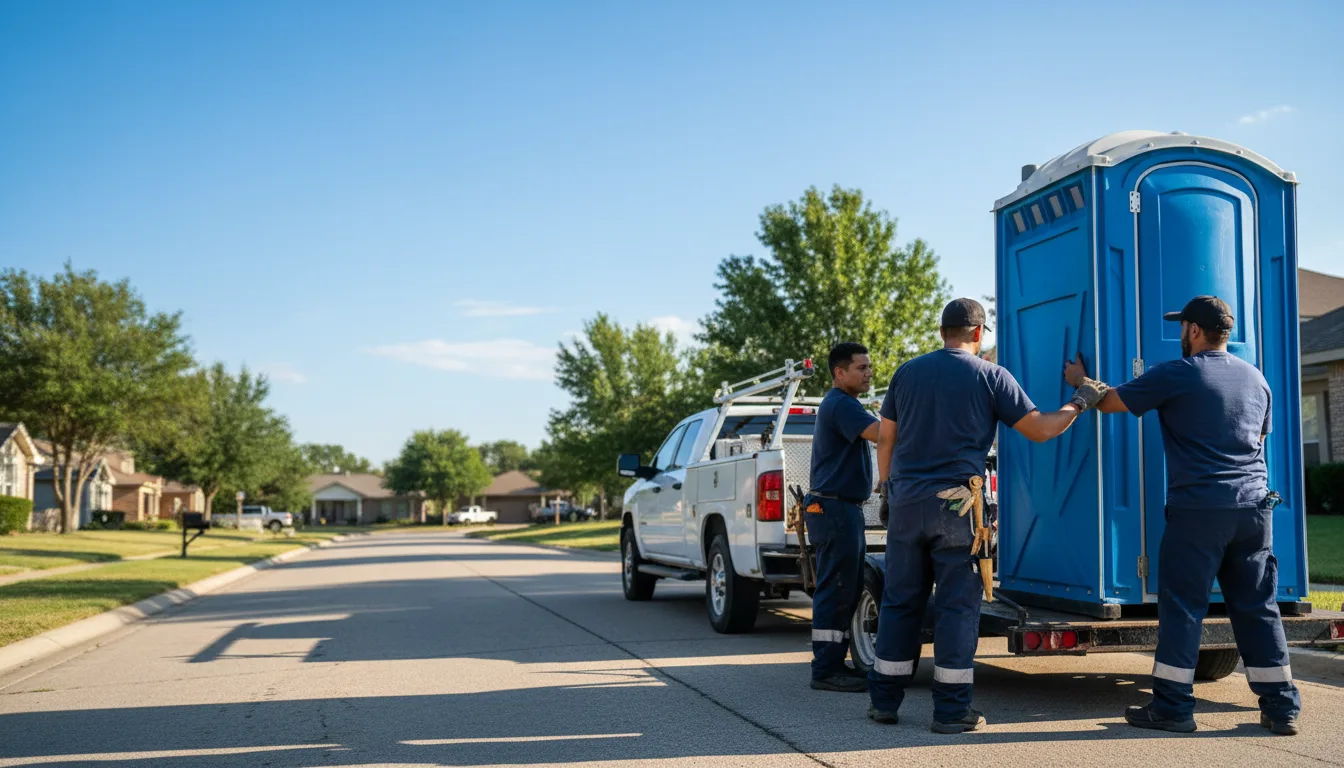 Portable Toilet Rental in Burleson, TX near me